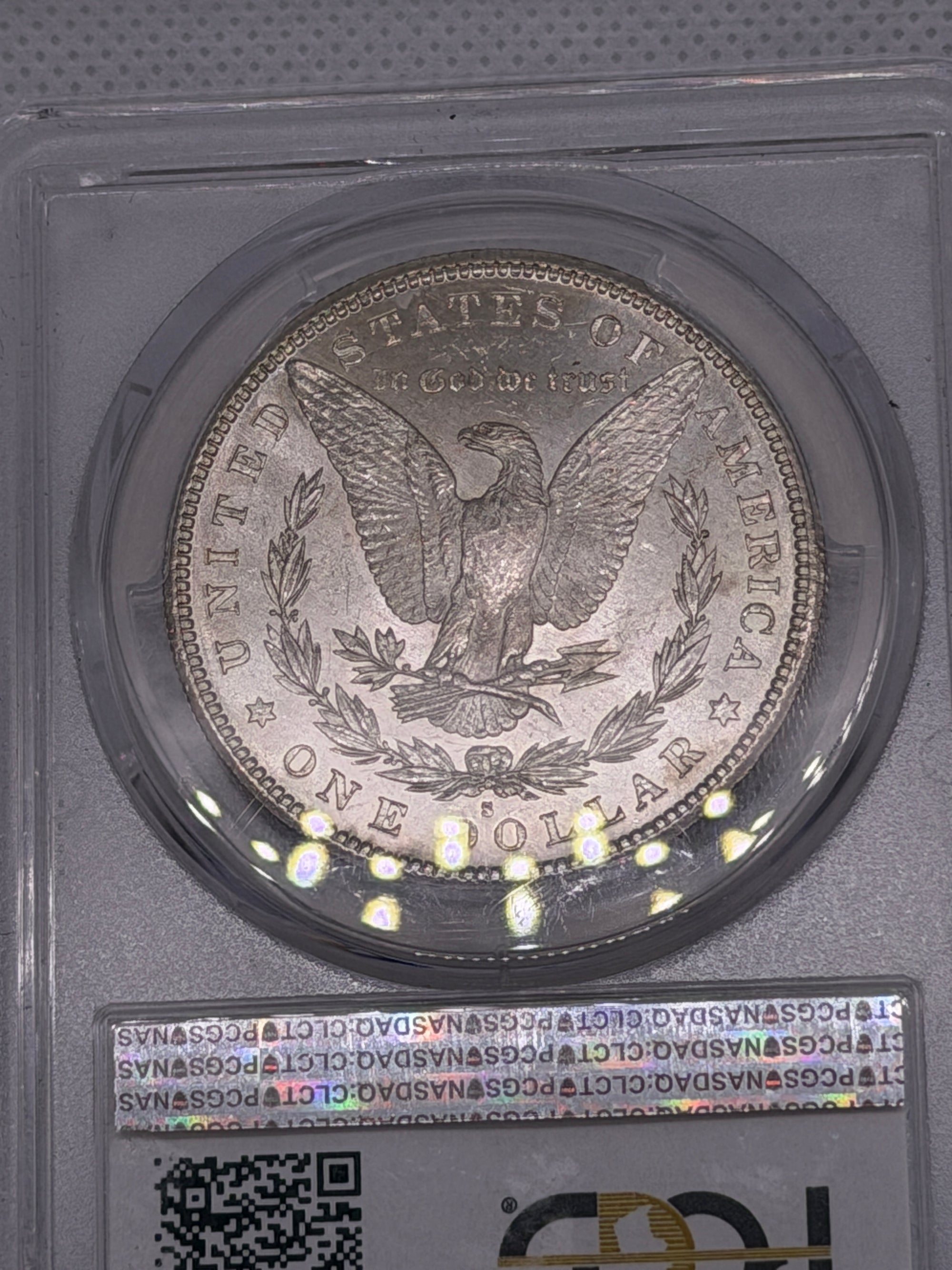 1887-S Morgan Silver Dollar – PCGS MS62 | San Francisco Mint