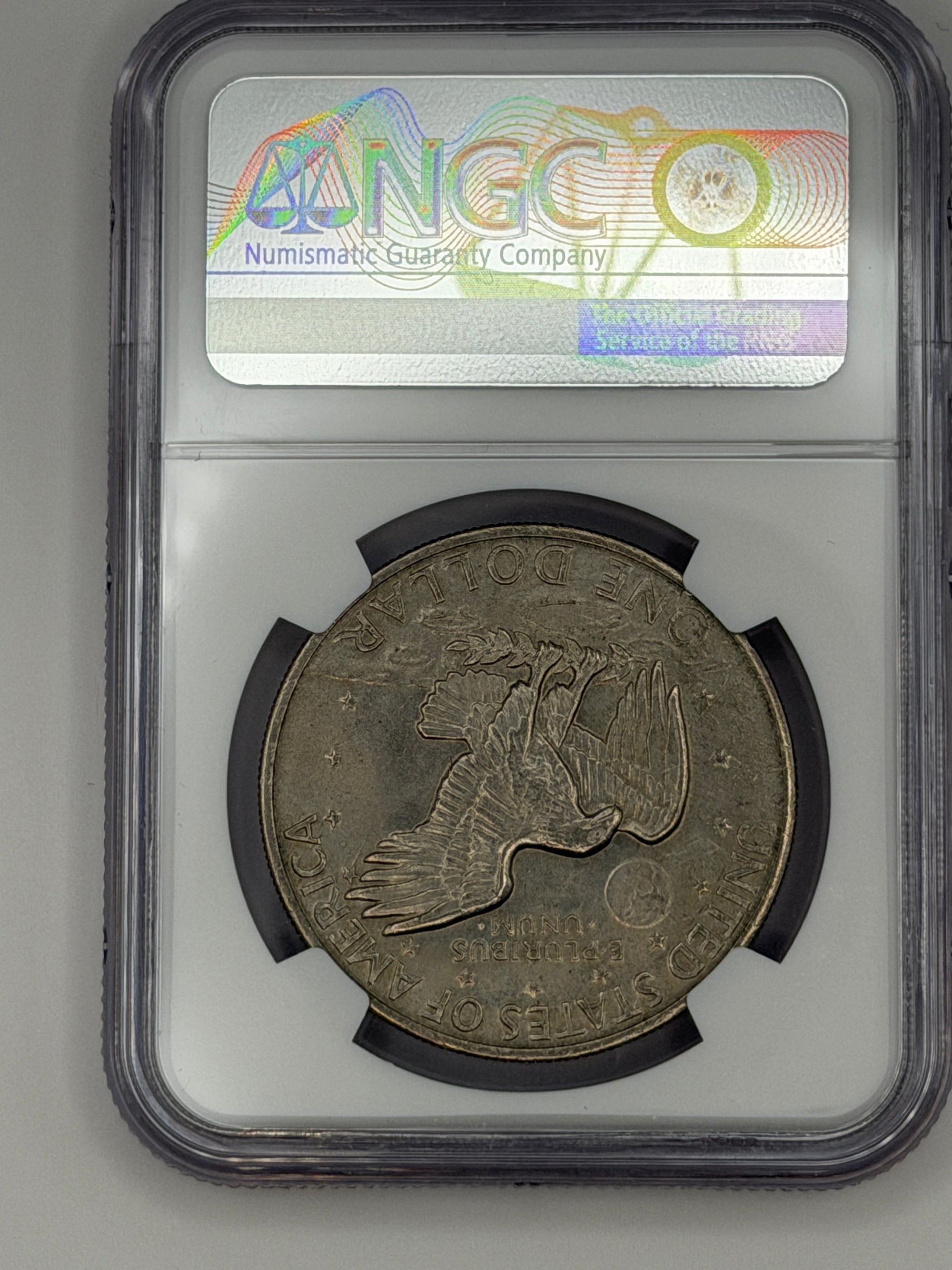 1972 Eisenhower Dollar Type 2 NGC MS65 – Premium Grade Scarce Ike Variety