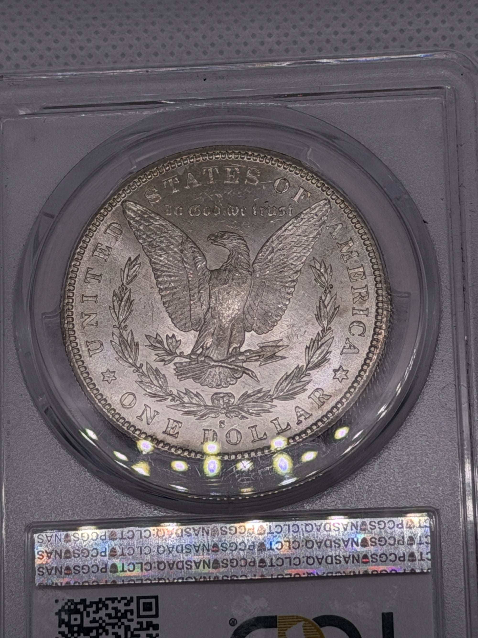 1887-S Morgan Silver Dollar – PCGS MS62 | San Francisco Mint