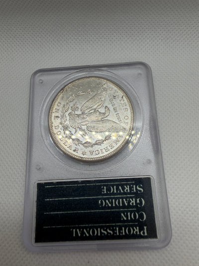 1904 O Morgan Silver Dollar – PCGS MS63 | Old Rattler Holder