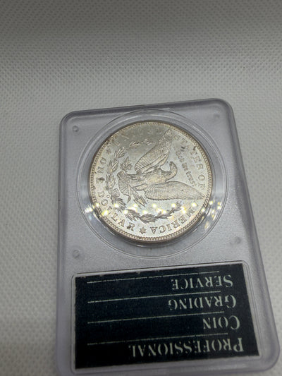 1904 O Morgan Silver Dollar – PCGS MS63 | Old Rattler Holder