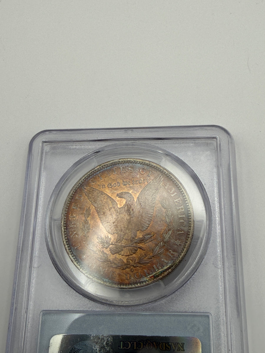 1883-O Morgan Silver Dollar – PCGS MS64 | New Orleans Mint Classic Toning