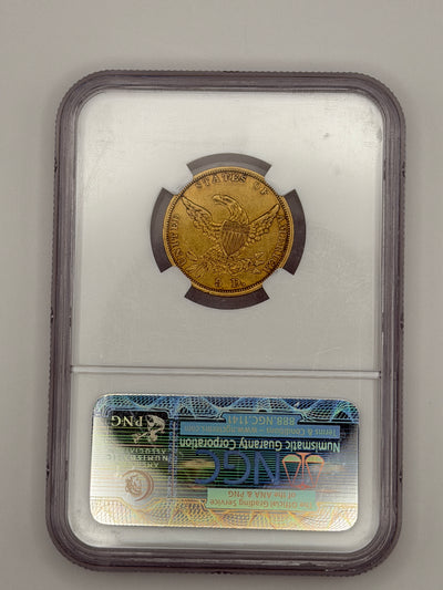 1836 $5 Classic Head Gold Half Eagle – NGC AU50 | Early U.S. Gold Type