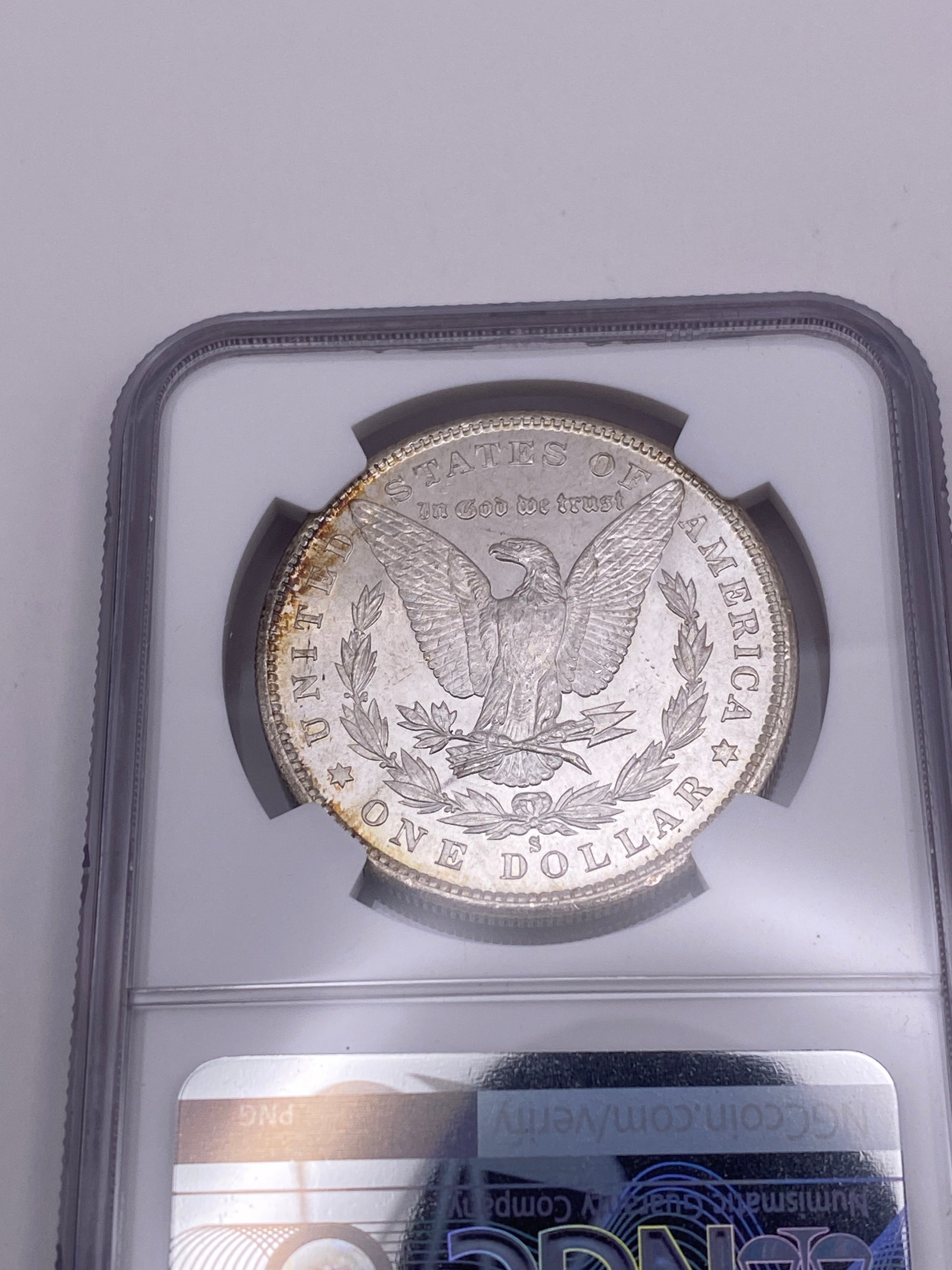 1880-S Morgan Silver Dollar – NGC MS64 | San Francisco Mint Gem