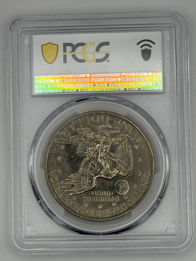 1972 EISENHOWER $1 TYPE 2 PCGS MS62 TYPE II - IKE Dollar Rare High Grade #1875
