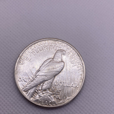 1921 Peace Silver Dollar $1 US Silver Peace Dollar Key Date Beauty RARE #8564-10
