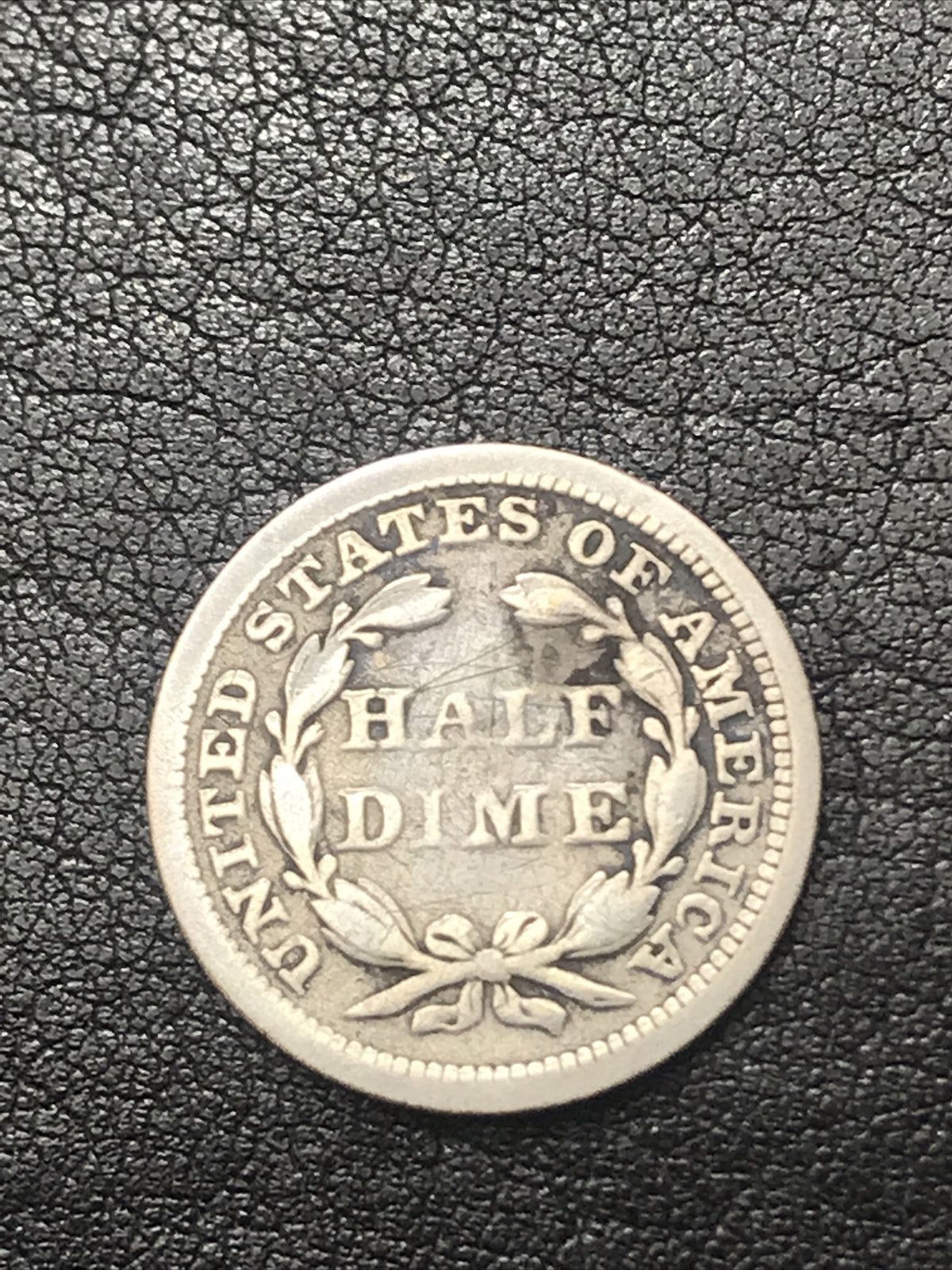 1858 Seated Liberty Half Dime H10 5C Silver Coin #56755