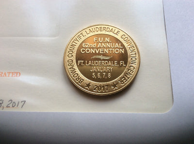 PRINT FLORIDA UNITED NUMISMATISTS Fort Lauderdale FL JAN. 2017 62nd Conv. +BONUS