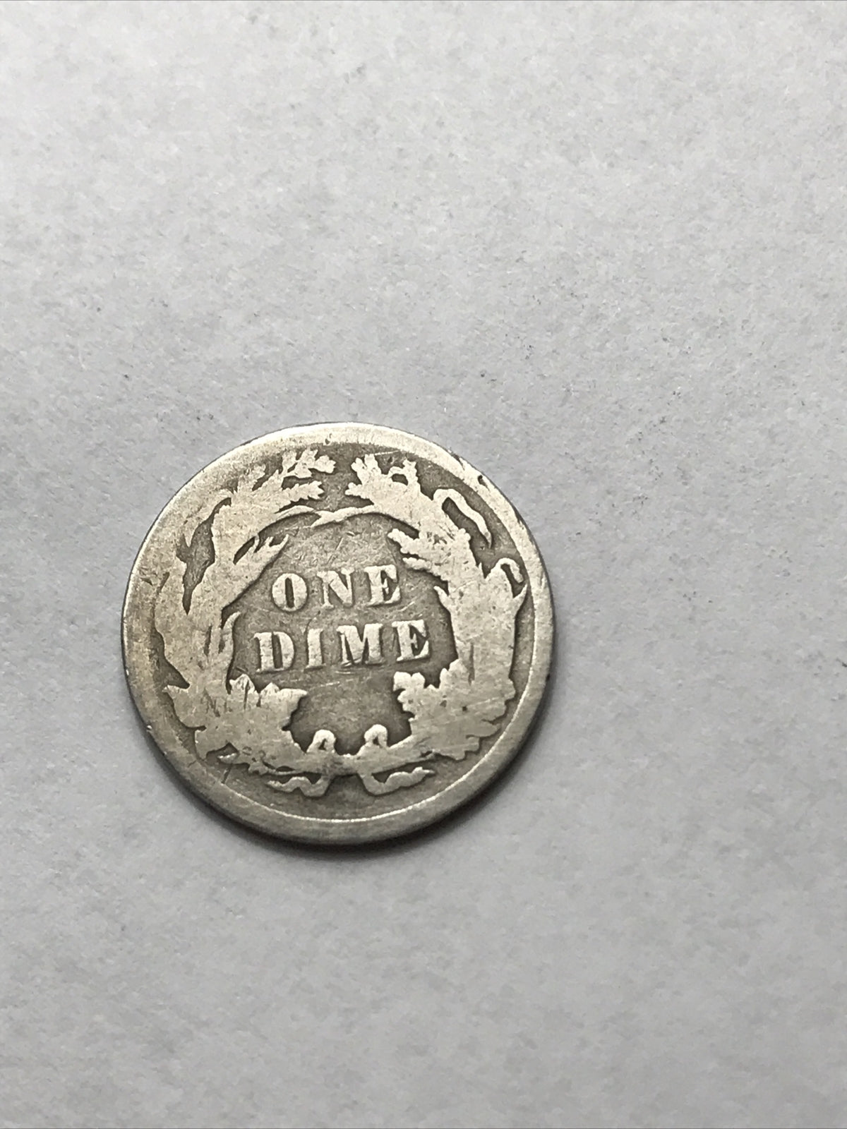 1884 Seated Liberty Dime Silver 90% Coin #RR84