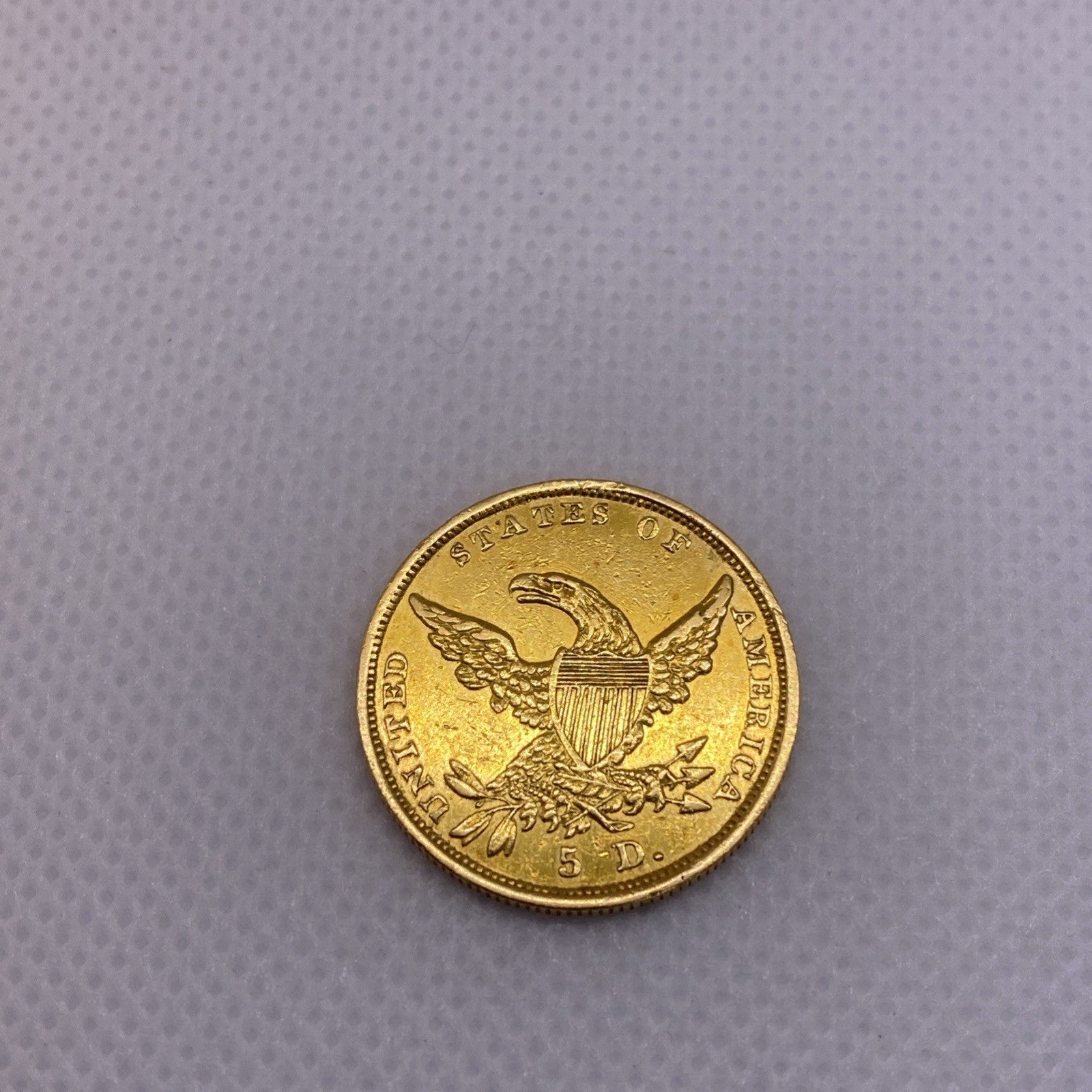 1836 $5 Gold Classic Head Half Eagle Great Looking Gold US Coin Beautiful #24561
