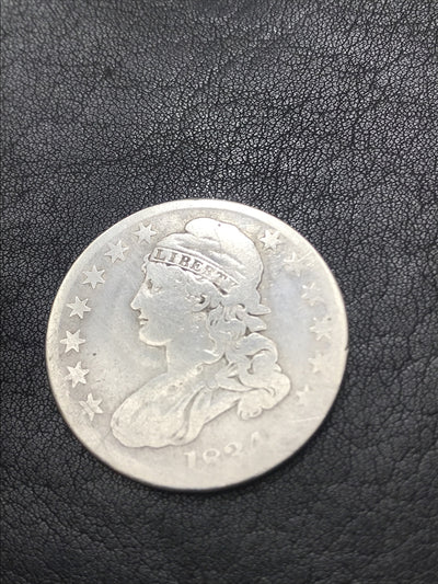 1834 Capped Bust Half Dollar 50c O-108 R-2 Large Date Small Letters #XL045-51
