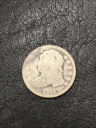 1831 Capped Bust Silver Dime 10c JR-1 R-1 Silver Dime #45335
