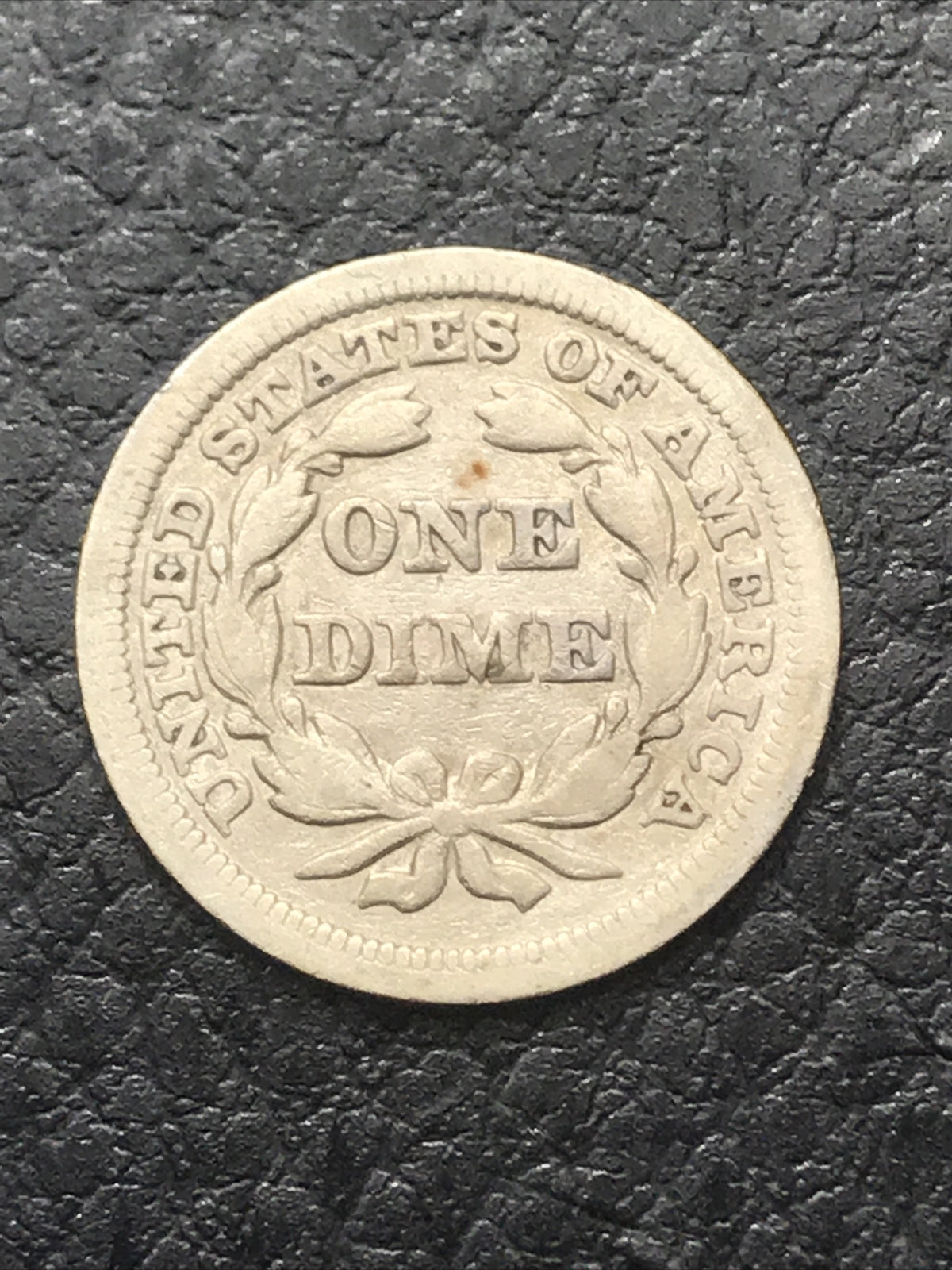 1850 Seated Liberty Dime Philadelphia Mint Silver Coin