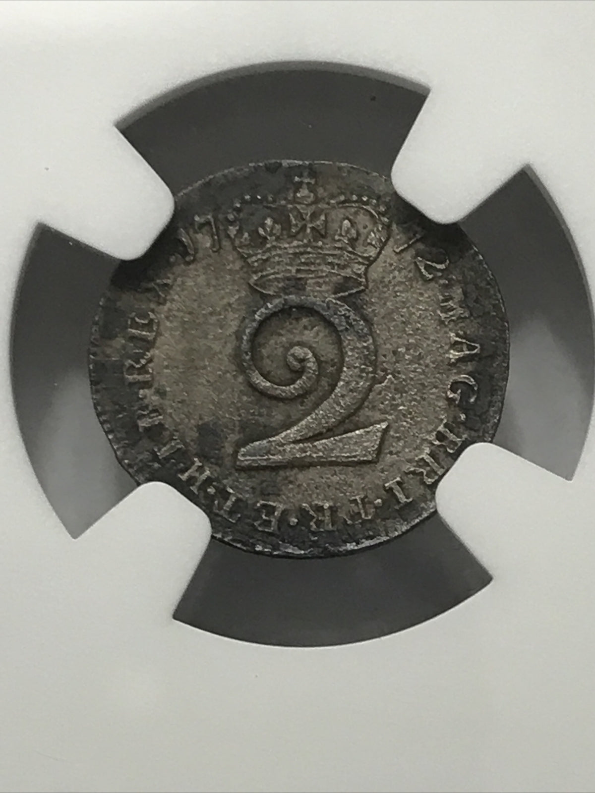 1772 Great Britain Silver 2P Two Pence Maundy 2P Coin NGC UNC