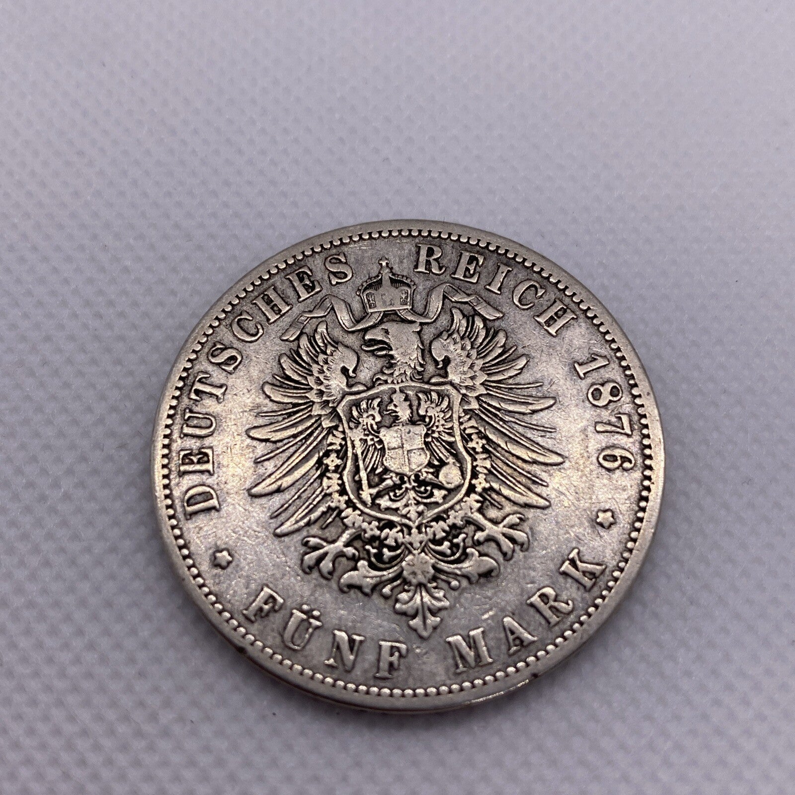 Germany, 5 Mark 1876 B - William I, Kingdom of Prussia, German States #2579