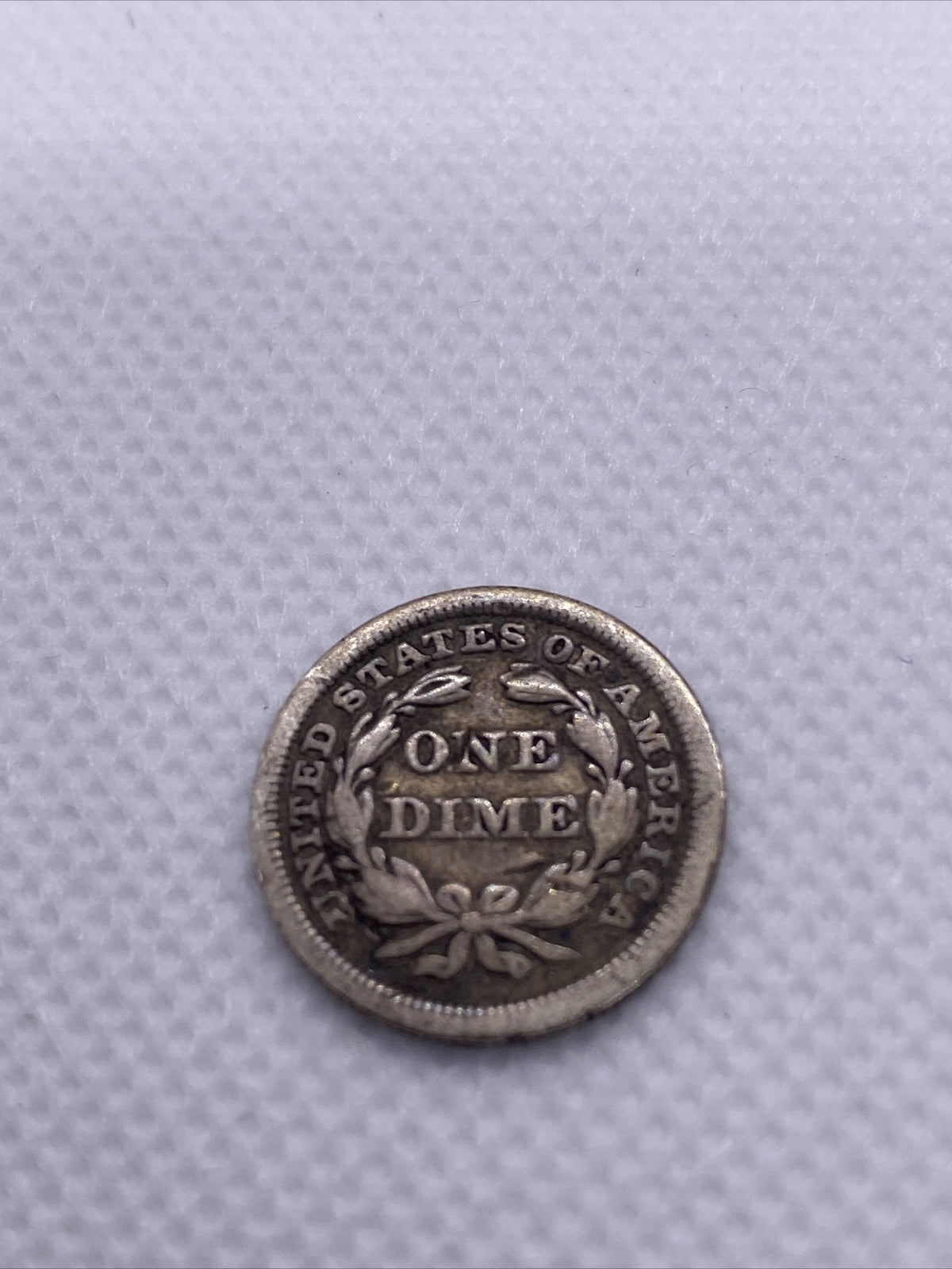 1850 Seated Liberty Dime Silver  Ten Cents Beautiful Silver 10 cents #90287