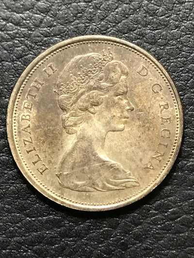 1965 ELIZABETH II D G REGINA SILVER COIN