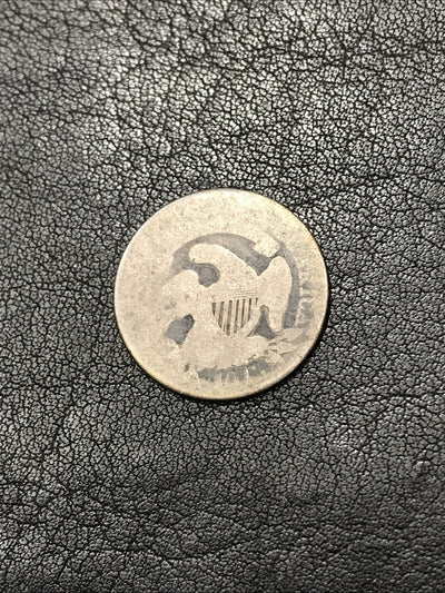 1834 Capped Bust Dime Silver 10c Coin JR-7 R-2 Small 4 Silver Coin #00733