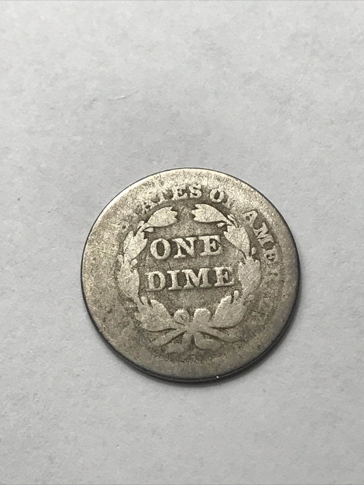 1854 Seated Liberty Dime Silver 90% Coin #BB854 Arrows