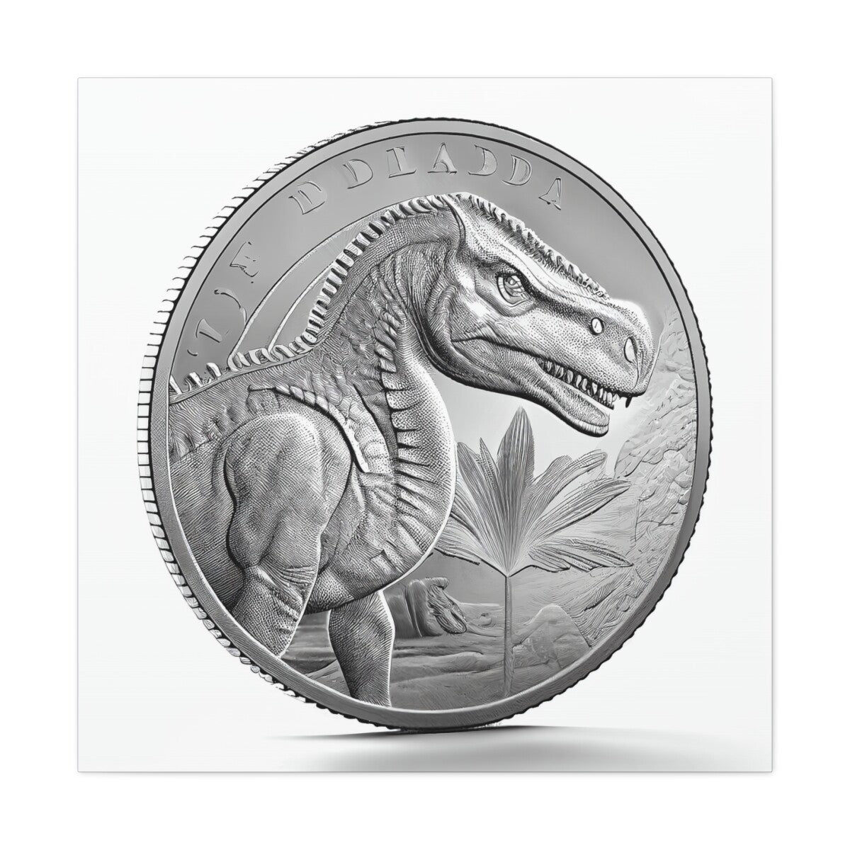 Dragon Coin Print Canvas Dragon Poster Dragon Coin Canvas Dragon Wall Art Print