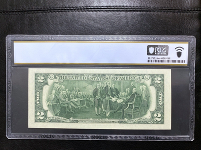2017  $2 Three Digit Star Note PCGS 66 PPQ 757* Star Two Dollars Pilot's Lucky