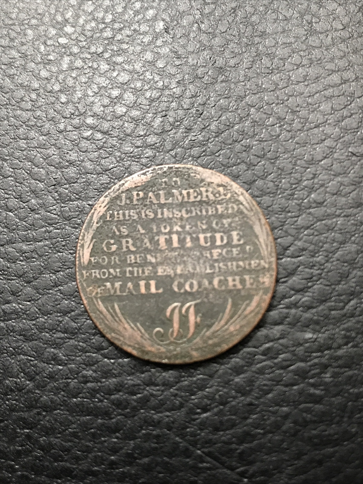 Halfpenny Mail Coach Series For the Establishment of Mail Coaches RARE #Mail-1