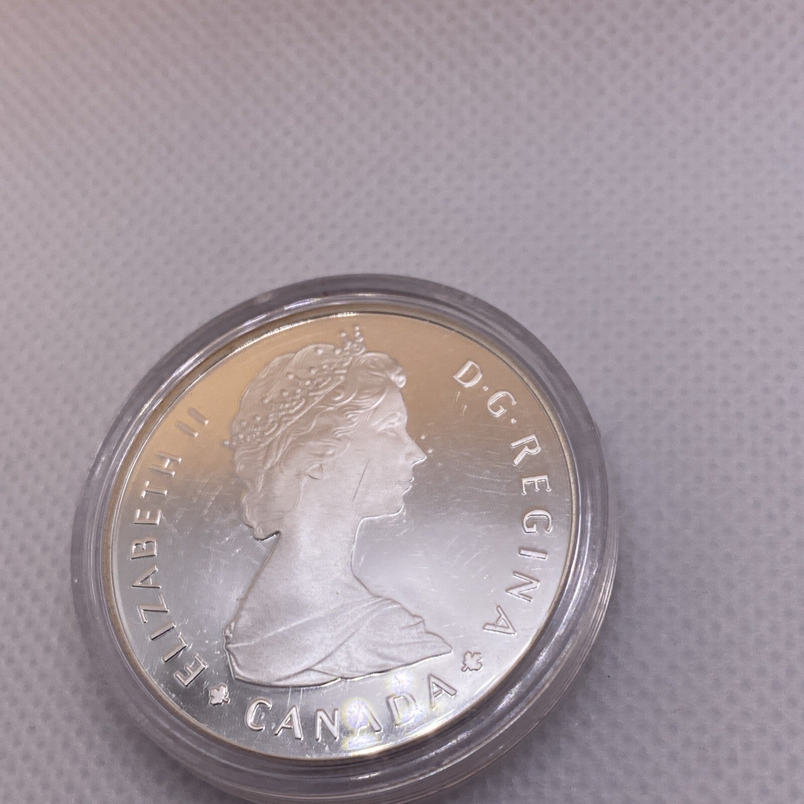 1985 Canada National Parks Proof Silver Dollar Coin #2879-10