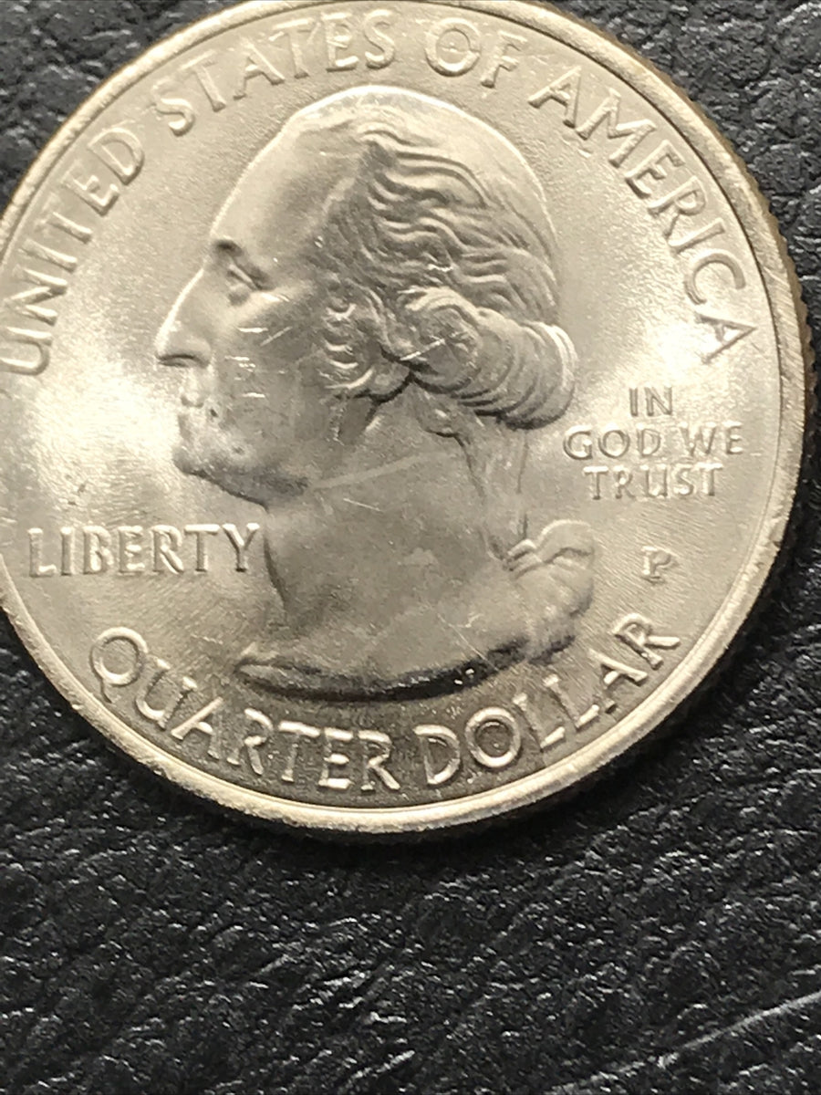 2015 P Kisatchie National Forest Double Die Obverse DDO Error UNC Quarter 