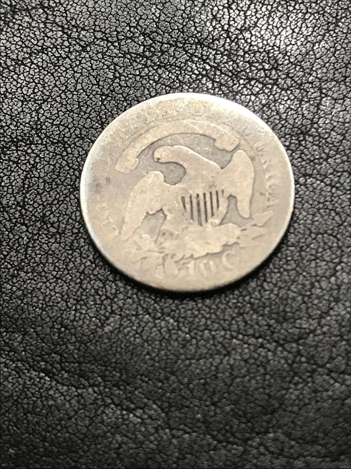 1827 10c Capped Bust Silver Dime JR-4 R-2 RARE #YU832