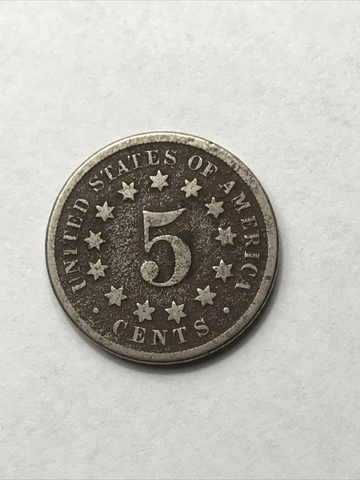 1869 Shield Nickel Great Beautiful Coin #UU69