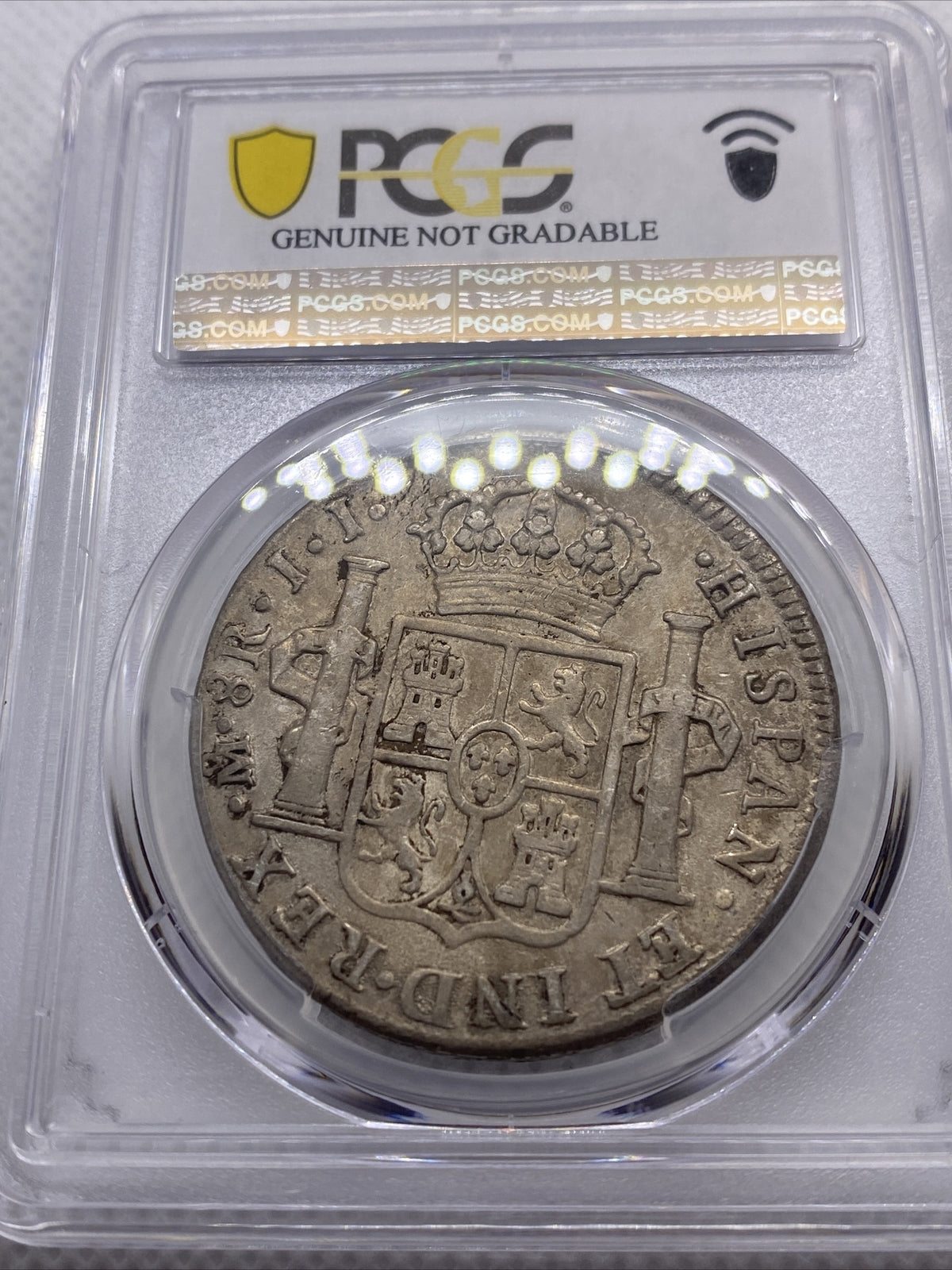 1820MO JJ Mexico 8 Reales 8R PCGS VF Details Silver Coin Calico-1336 #7956