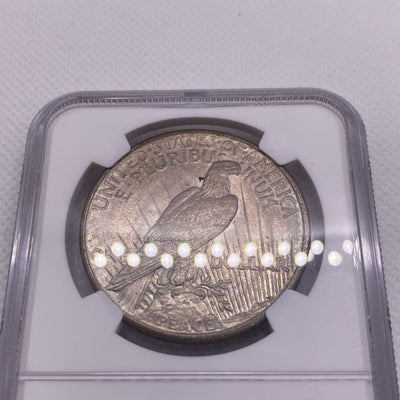 1921 Peace Dollar NGC Graded MS63 MS 63 Beautiful Silver Dollar RARE Key Date
