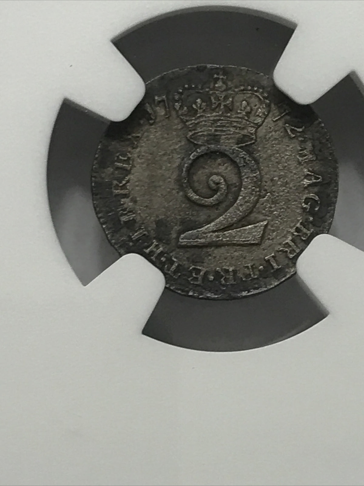1772 Great Britain Silver 2P Two Pence Maundy 2P Coin NGC UNC