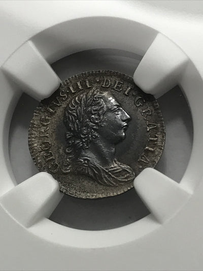1772 Great Britain Silver 2P Two Pence Maundy 2P Coin NGC UNC