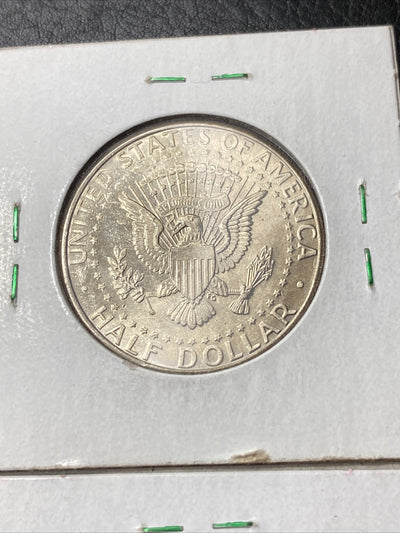 1998 P + 1996 P Kennedy Half Dollars + 1976 Quarter - Struck through Mint Errors