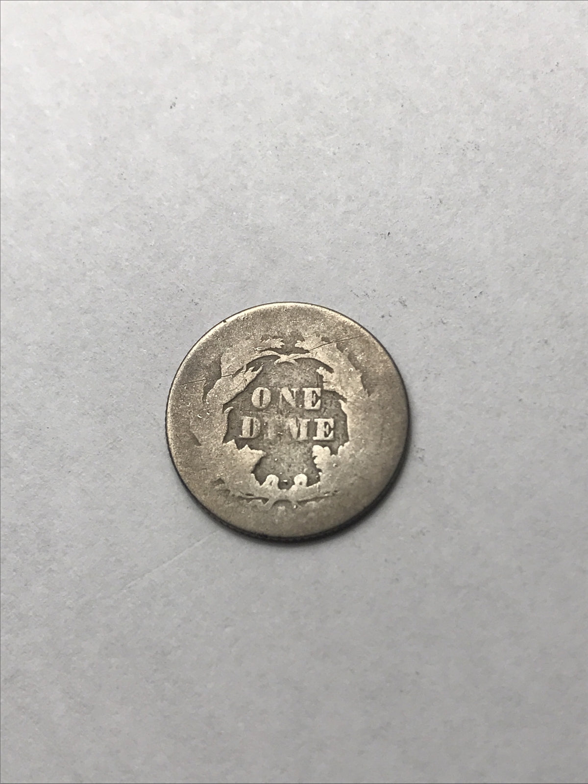 1875 S Seated Liberty Dime 10c Great Coin #EYY948