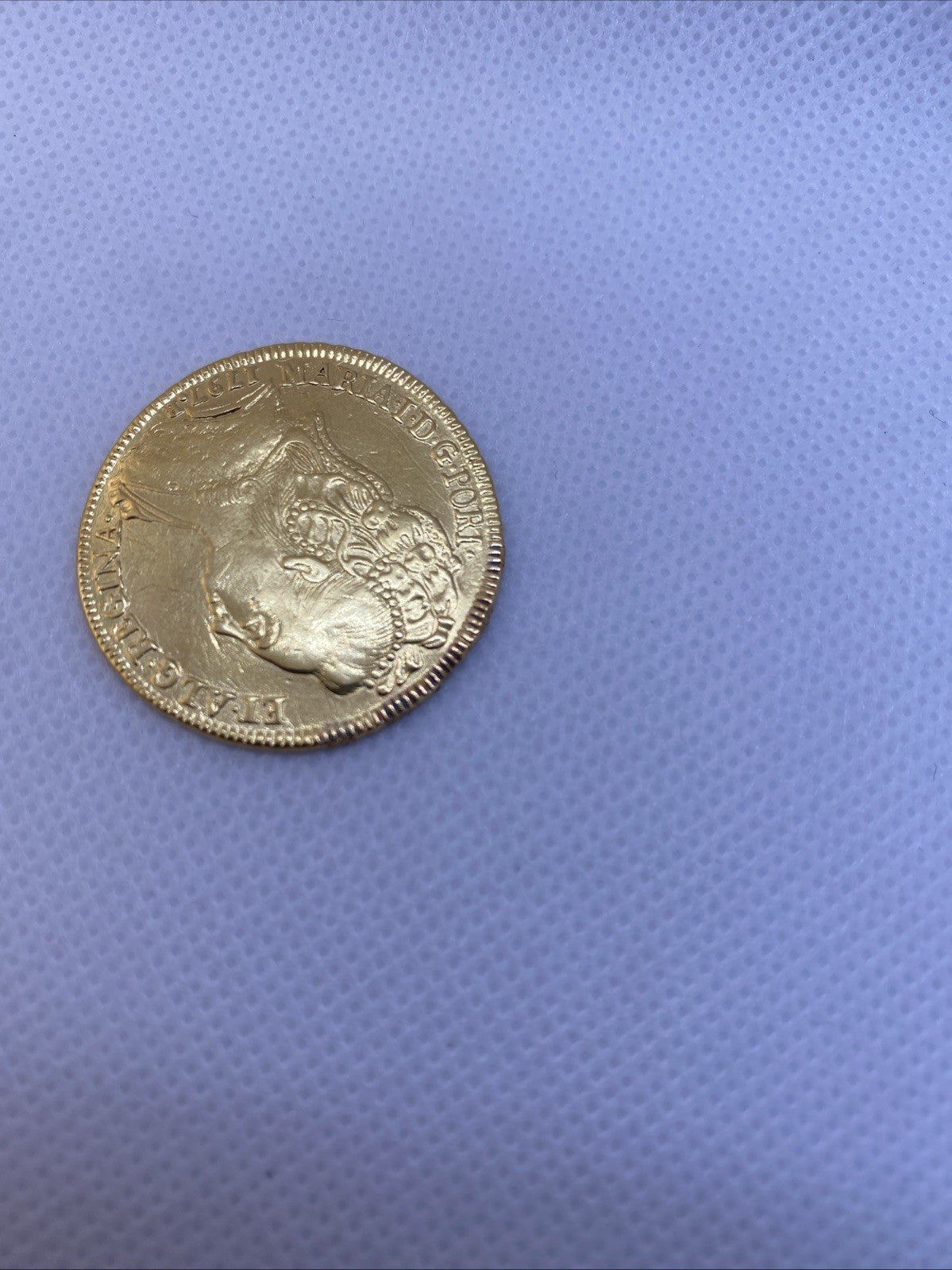 1797 R 6400 Reis Gold Coin Rio de Janeiro Mint Rare Beautiful Brazil Coin