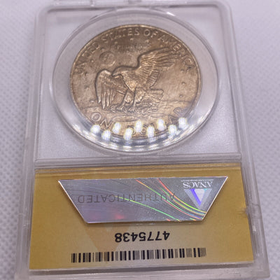 1972 Eisenhower IKE Dollar Type 2  ANACS AU58 Key-Date RARE #438