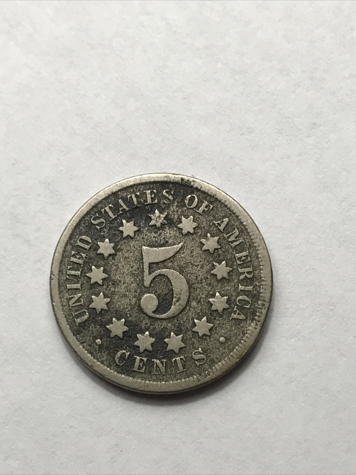 1869 Shield Nickel Great Beautiful Coin #EE1869