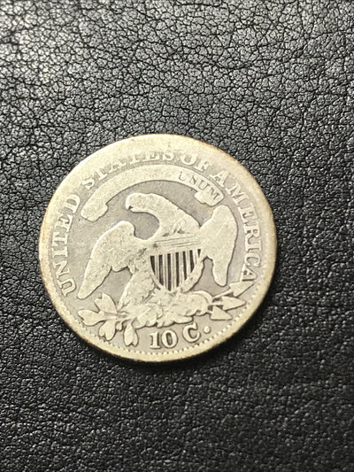 1832 CAPPED BUST DIME SILVER COIN #876
