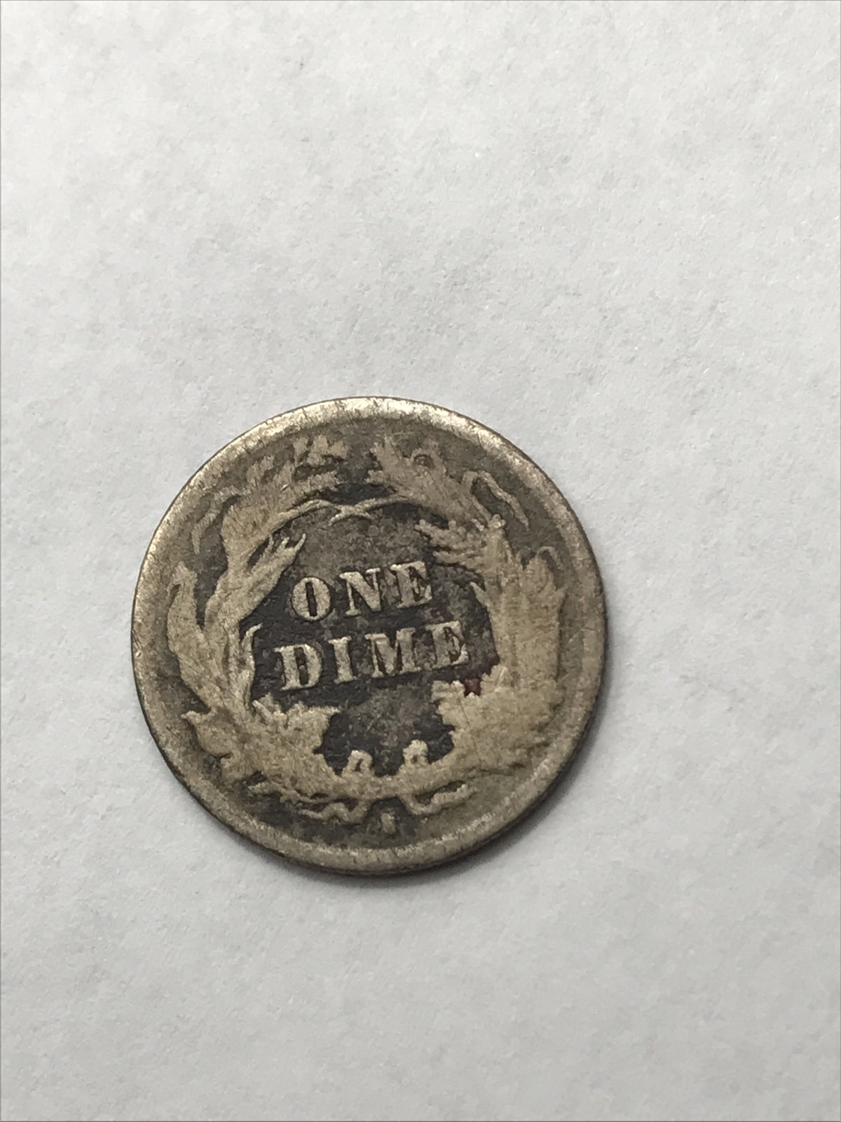 1889 S Seated Liberty Dime 10 Cents Silver Coin