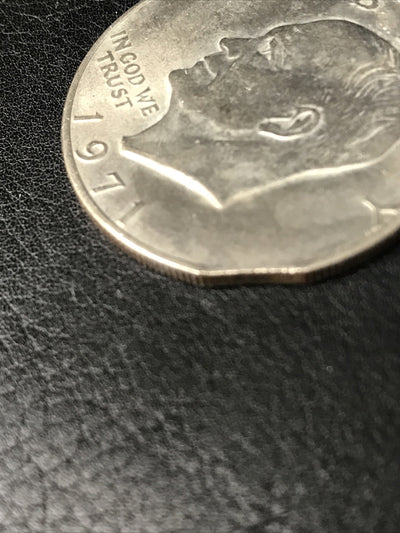 1971 Ike Dollar Clipped Planchet Error Eisenhower $1 One Dollar Error Coin