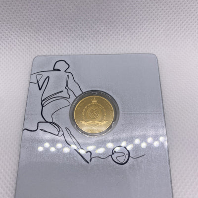 2023 Gold  1/10th OZ Gold Niue Fernando Hierro PAMP Very Low Mintage & RARE