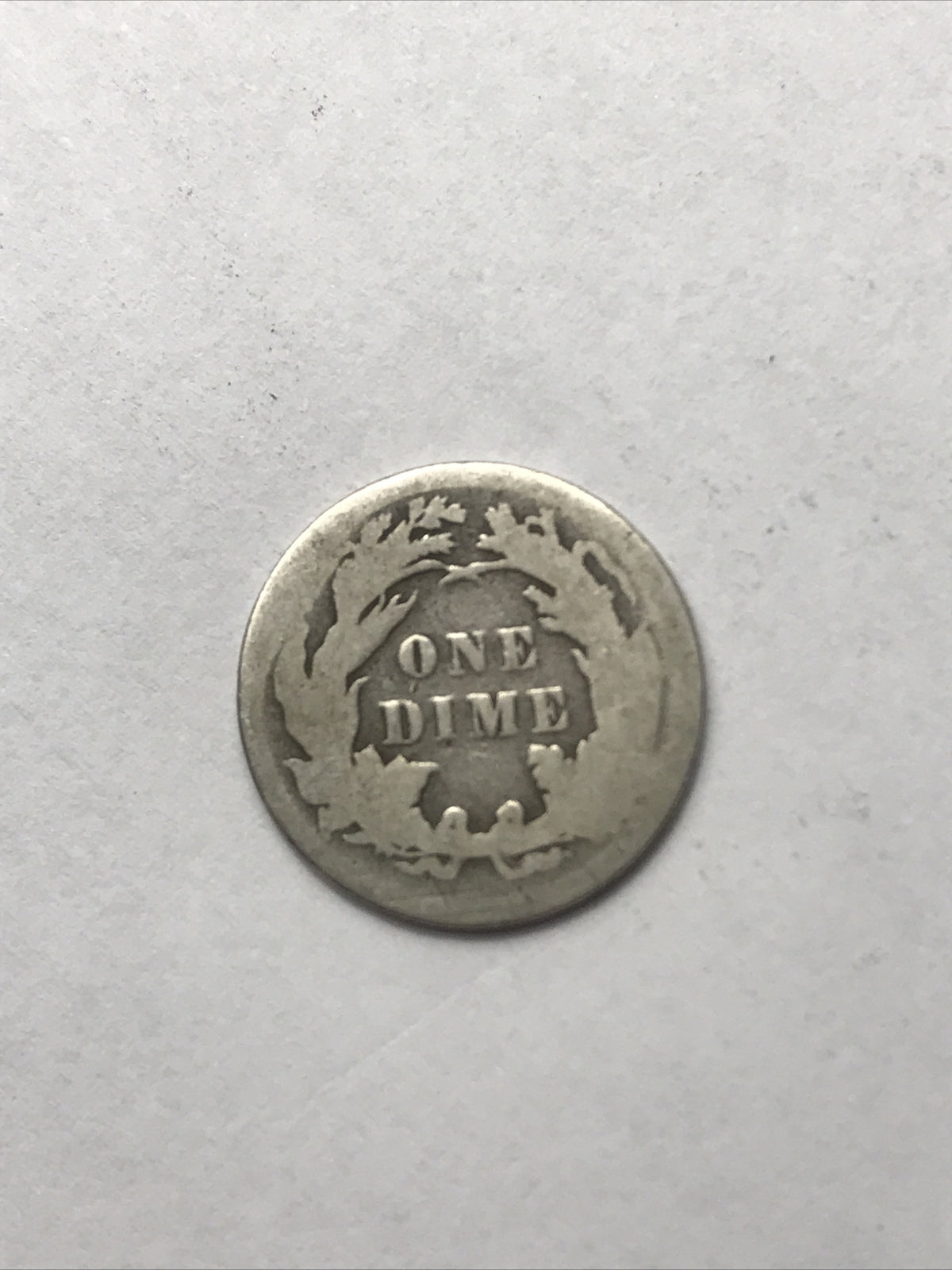 1891 Seated Liberty Dime Silver 90% Coin #BL91