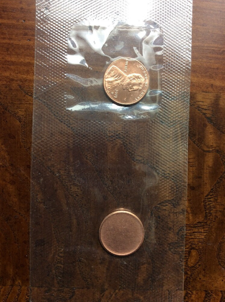 Mint Error Coin Blank Lincoln Penny Planchet Cool Piece Plus 2013 D Cent