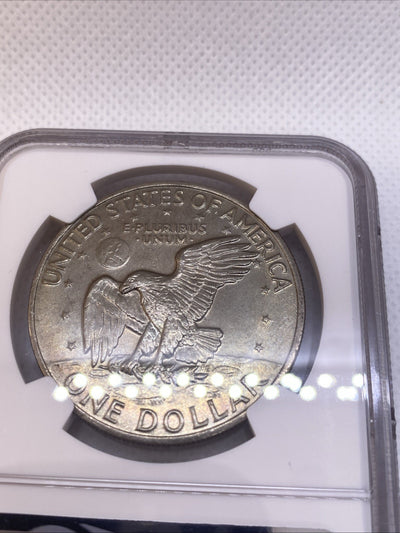 1972 EISENHOWER $1 TYPE 2 NGC MS65 TYPE II - IKE Dollar VERY RARE AND High Grade