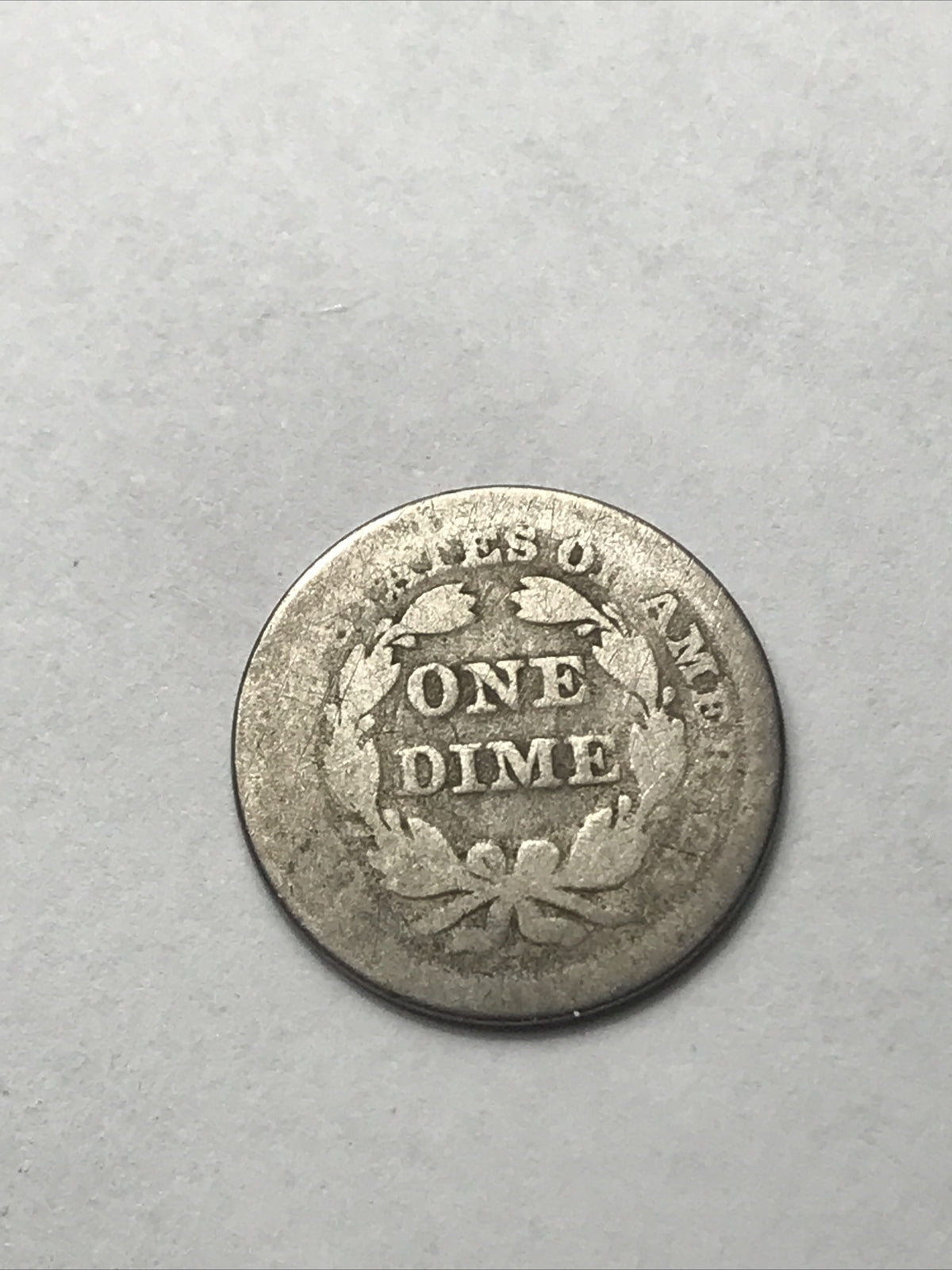 1854 Seated Liberty Dime Silver 90% Coin #BB854 Arrows