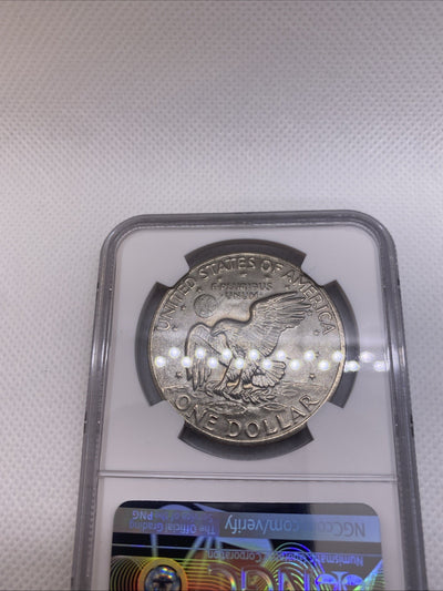 1972 EISENHOWER $1 TYPE 2 NGC MS64 TYPE II - IKE Dollar Rare High Grade