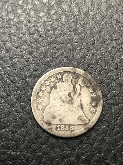1856 Seated Liberty Dime Small Date