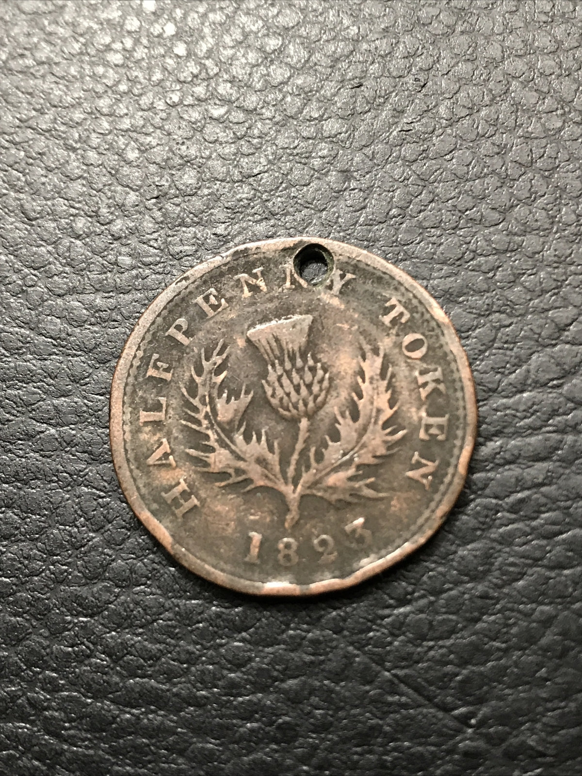 1823 Half Penny Token Nova Scotia #1823-853